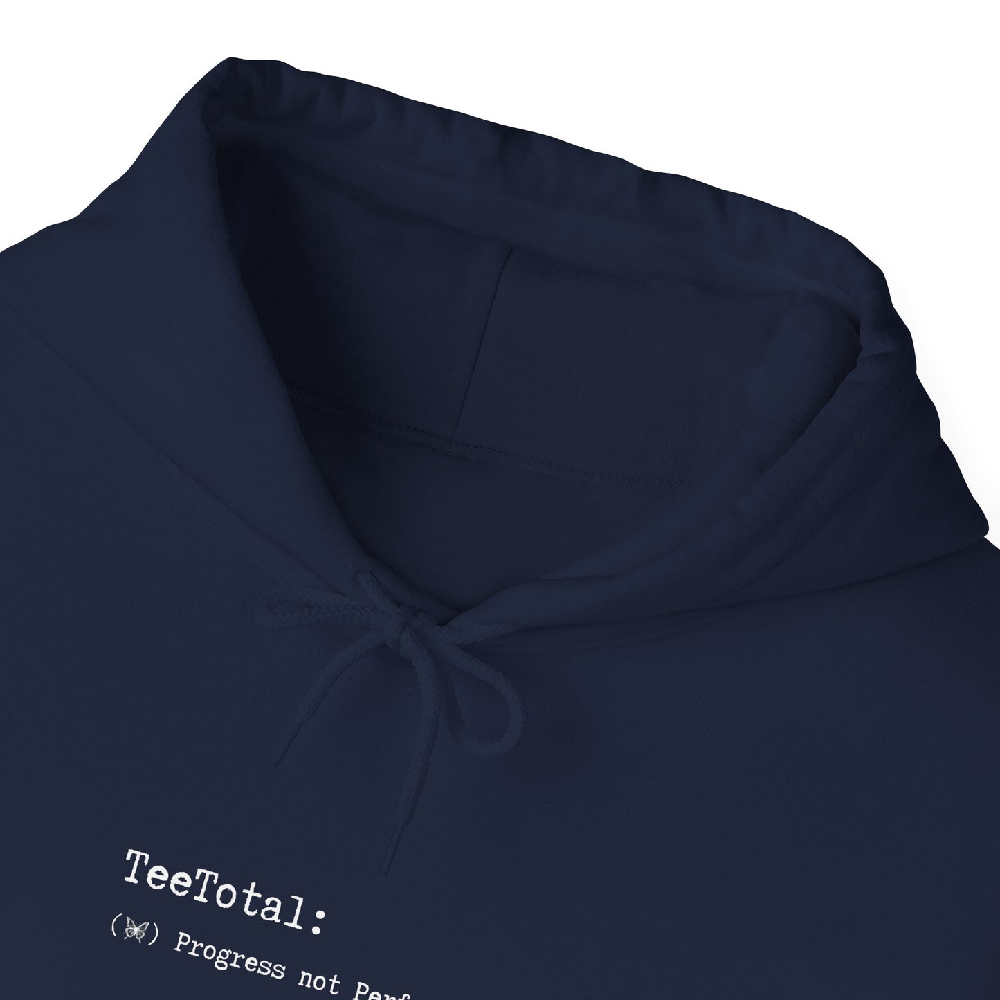 TEETOTAL LOGO COFFEE CLUB Unisex Heavy Blend™ Hooded Sweatshirt - Casual Comfort