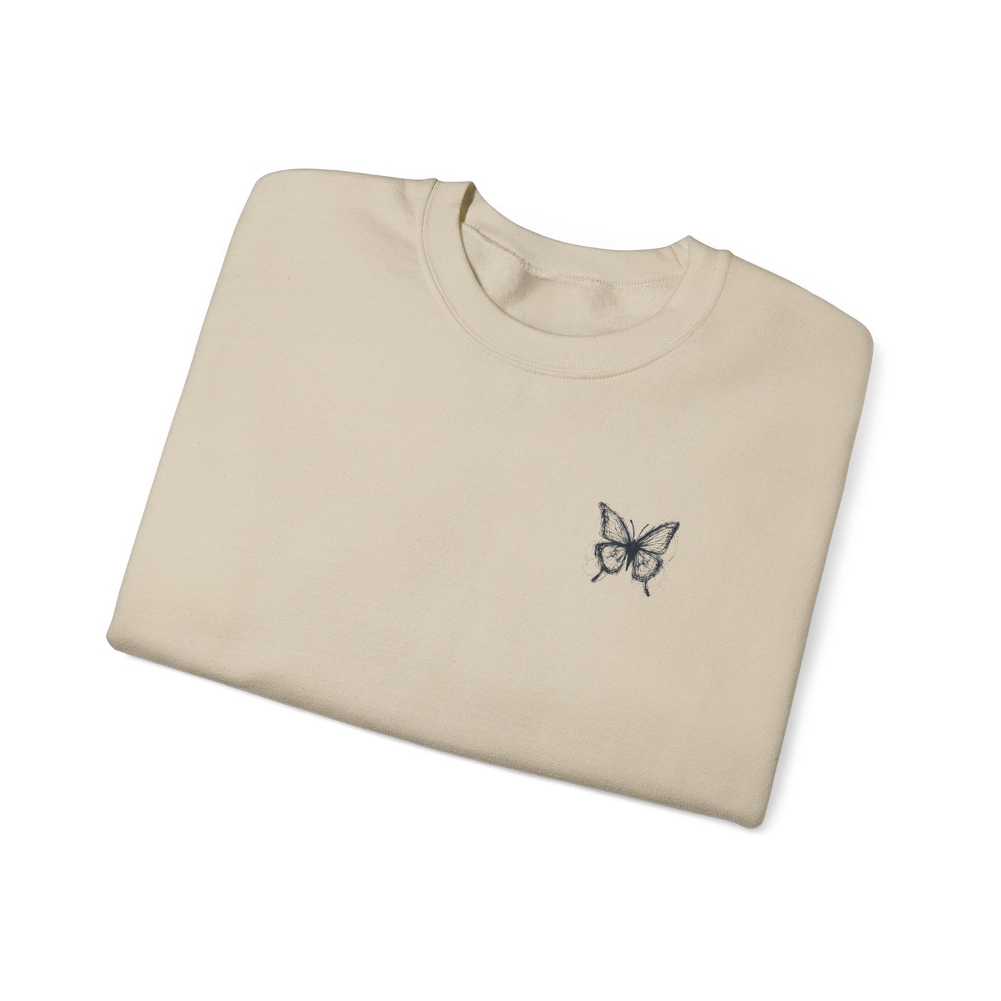 BUTTERFLY LOGO LOGO RUNNING CLUB ALL COLOURWAYS of Unisex Heavy Blend™ Crewneck Sweatshirt