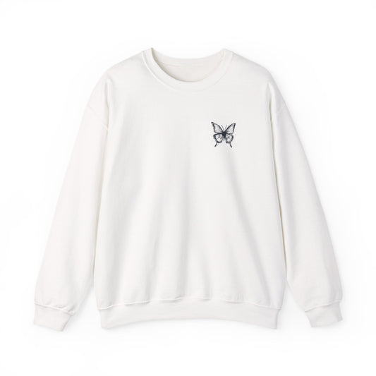 BUTTERFLY LOGO COFFEE CLUB ALL COLOURWAYS Copy of Unisex Heavy Blend™ Crewneck Sweatshirt