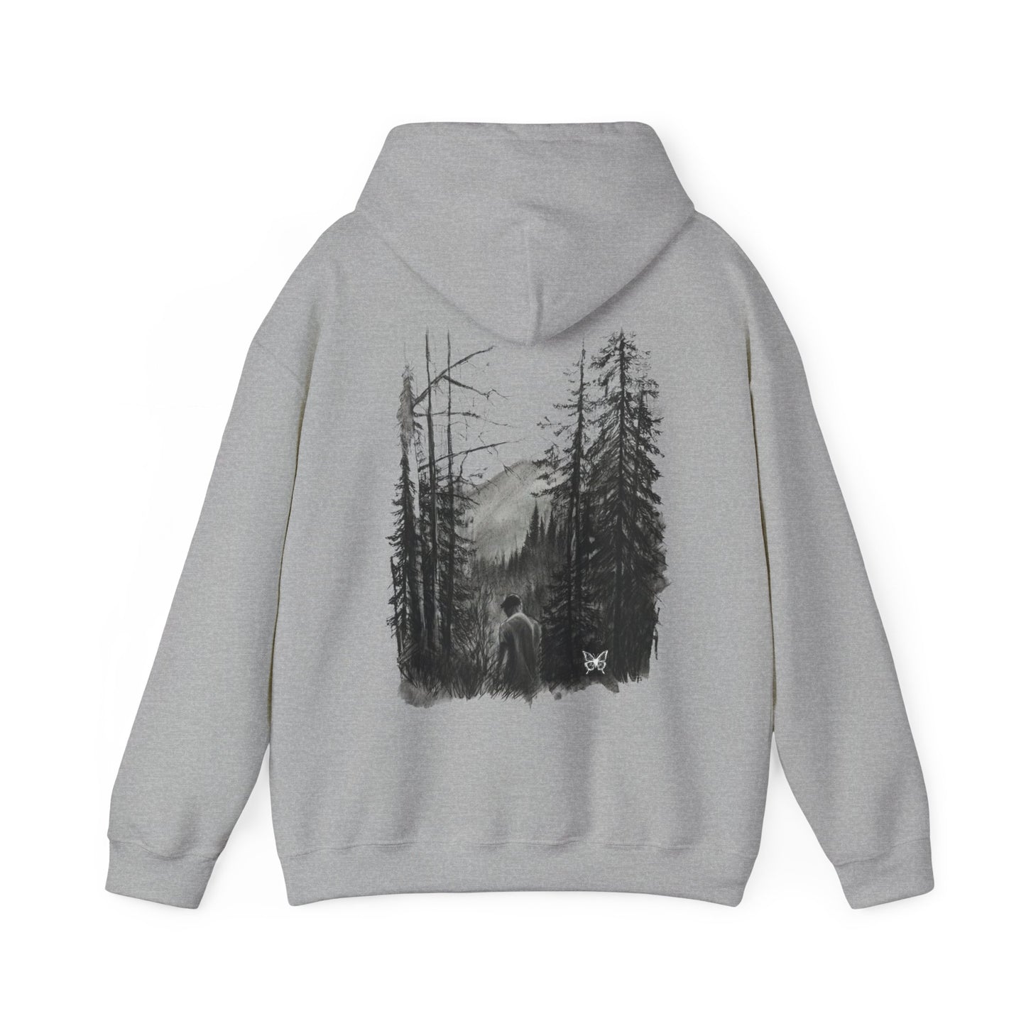 Tee Total Hoodie - Forest Graphic - Unisex Heavy Blend™ Hooded Sweatshirt