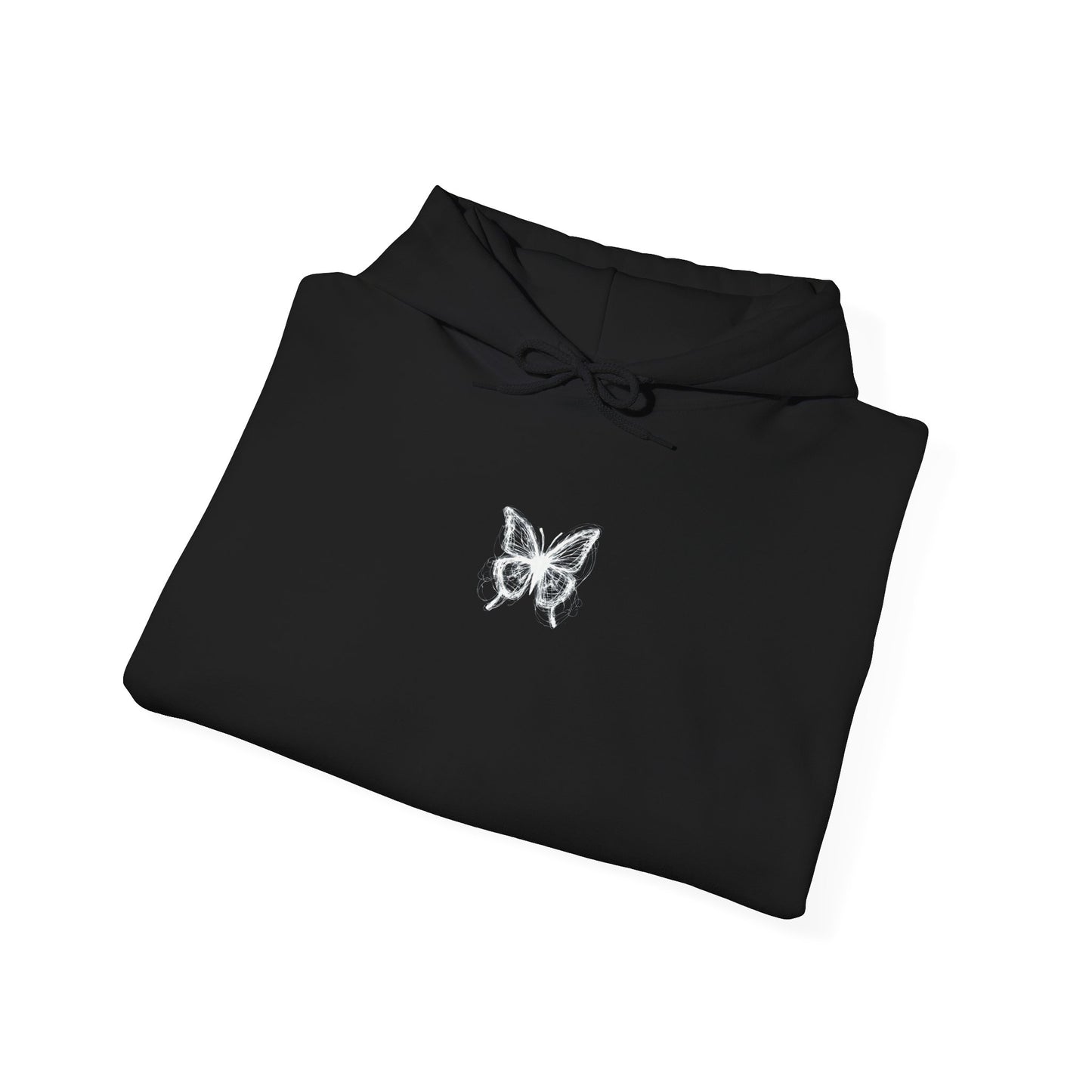 BUTTERFLY LOGO RUN CLUB Unisex Heavy Blend™ Hooded Sweatshirt