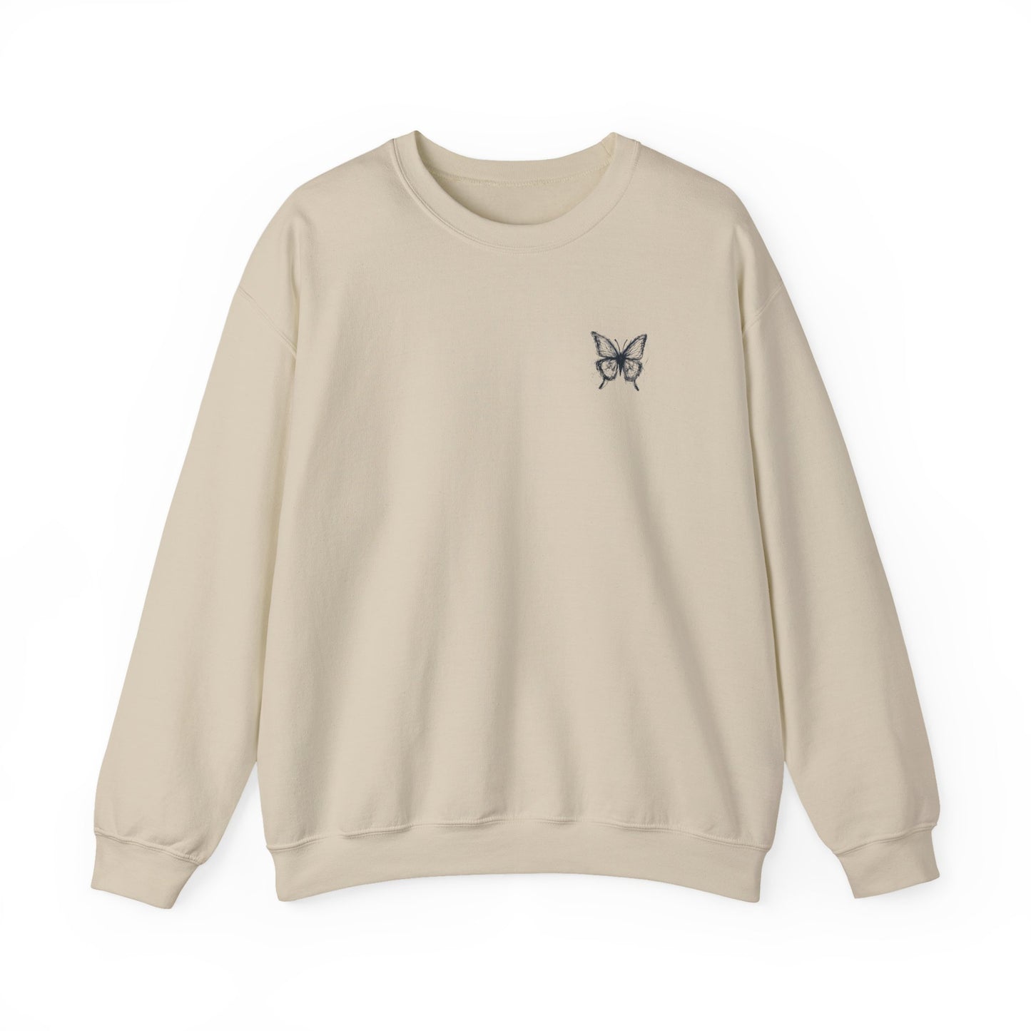 BUTTERFLY LOGO LOGO RUNNING CLUB ALL COLOURWAYS of Unisex Heavy Blend™ Crewneck Sweatshirt