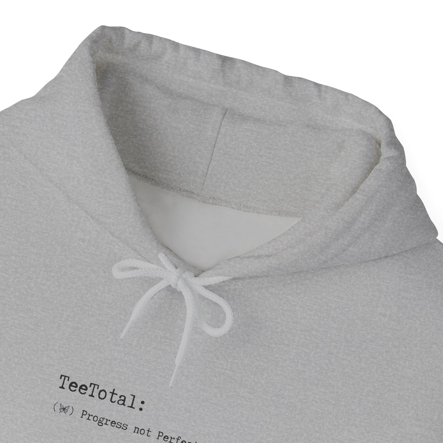 TEETOTAL LOGO COFFEE CLUB Unisex Heavy Blend™ Hooded Sweatshirt - Casual Comfort
