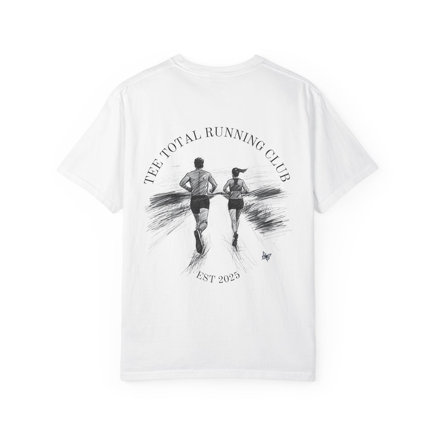 Butterfly Logo RUNNING CLUB Unisex Tee Shirt