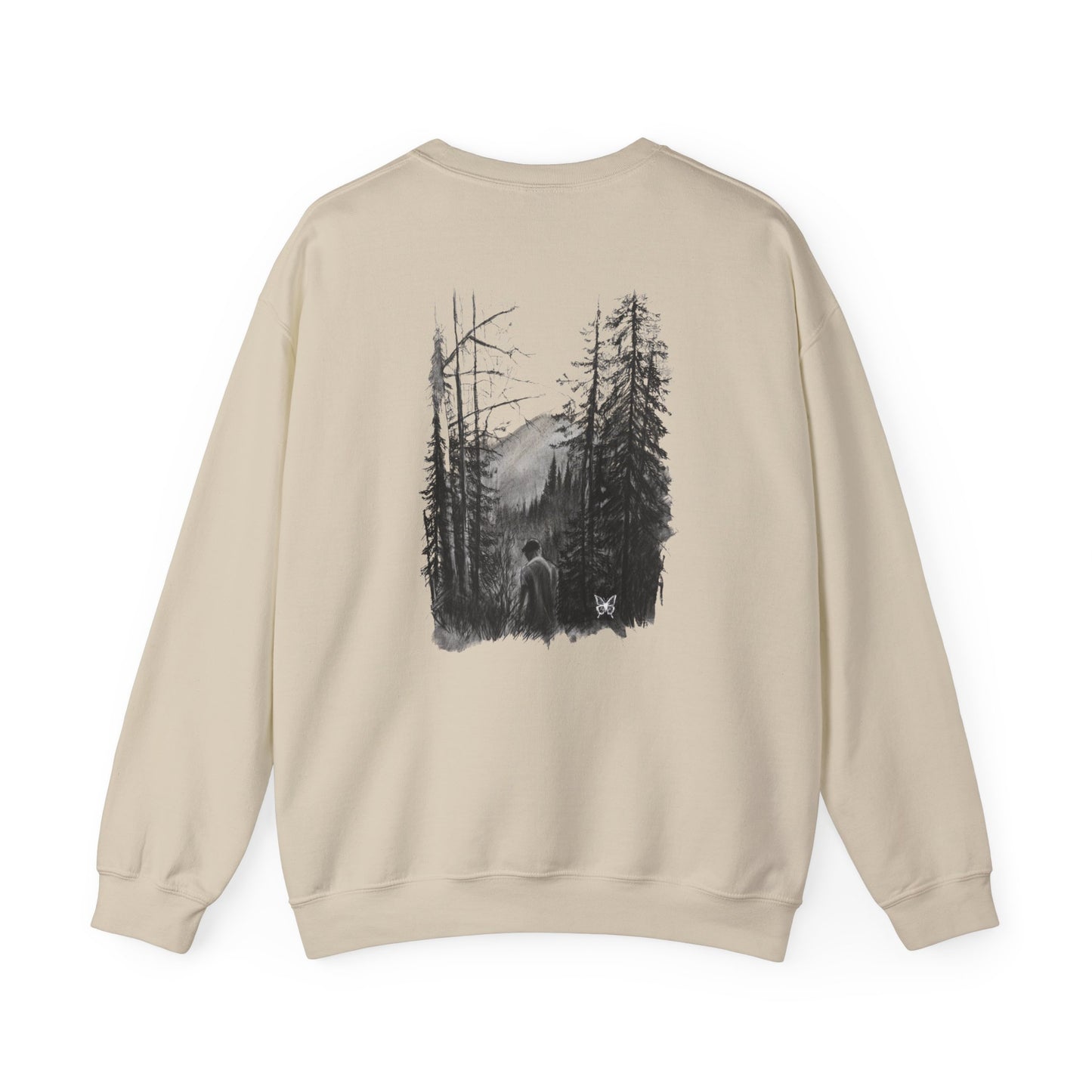 Tee Total Jumper - Forest Graphic - Unisex Heavy Blend™ Crewneck Sweatshirt