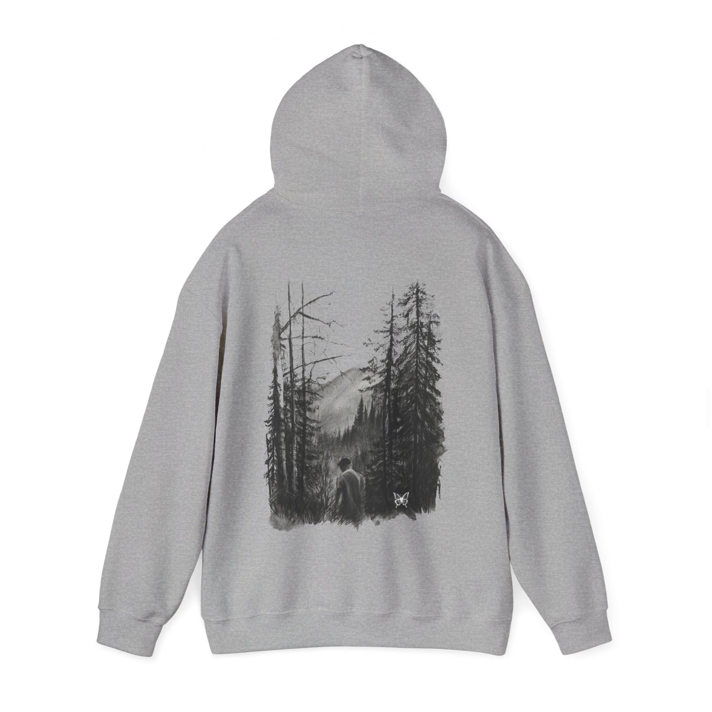 Tee Total Hoodie - Forest Graphic - Unisex Heavy Blend™ Hooded Sweatshirt