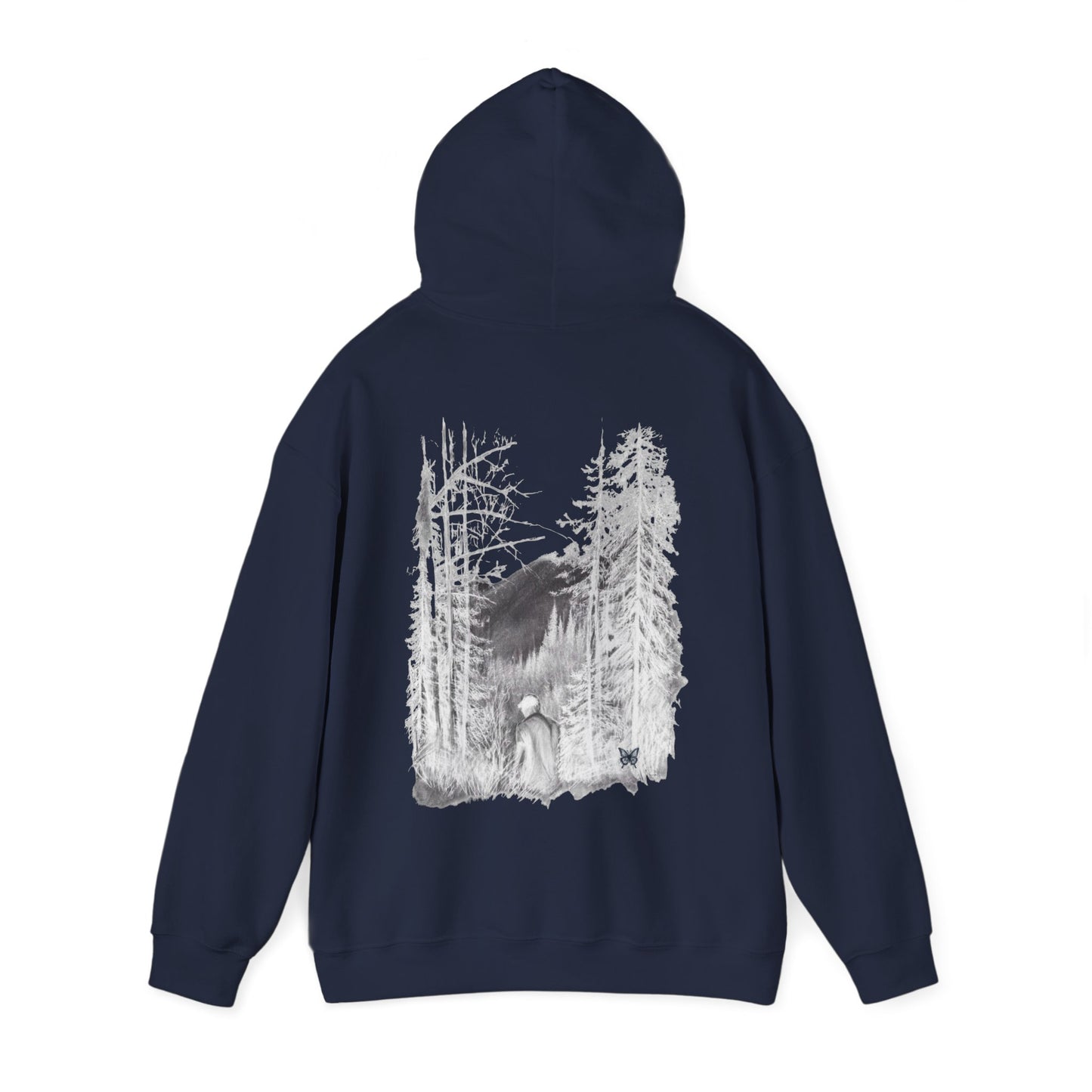 Tee Total Hoodie - Forest Graphic - Unisex Heavy Blend™ Hooded Sweatshirt