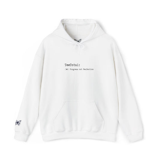 TEETOTAL EMBROIDERED HOODIE Graphic Unisex Hoodie - Cozy Sweatshirt for Nature Lovers, Perfect for Gifts, Casual Wear, Spring Celebrations, Holiday Comfort