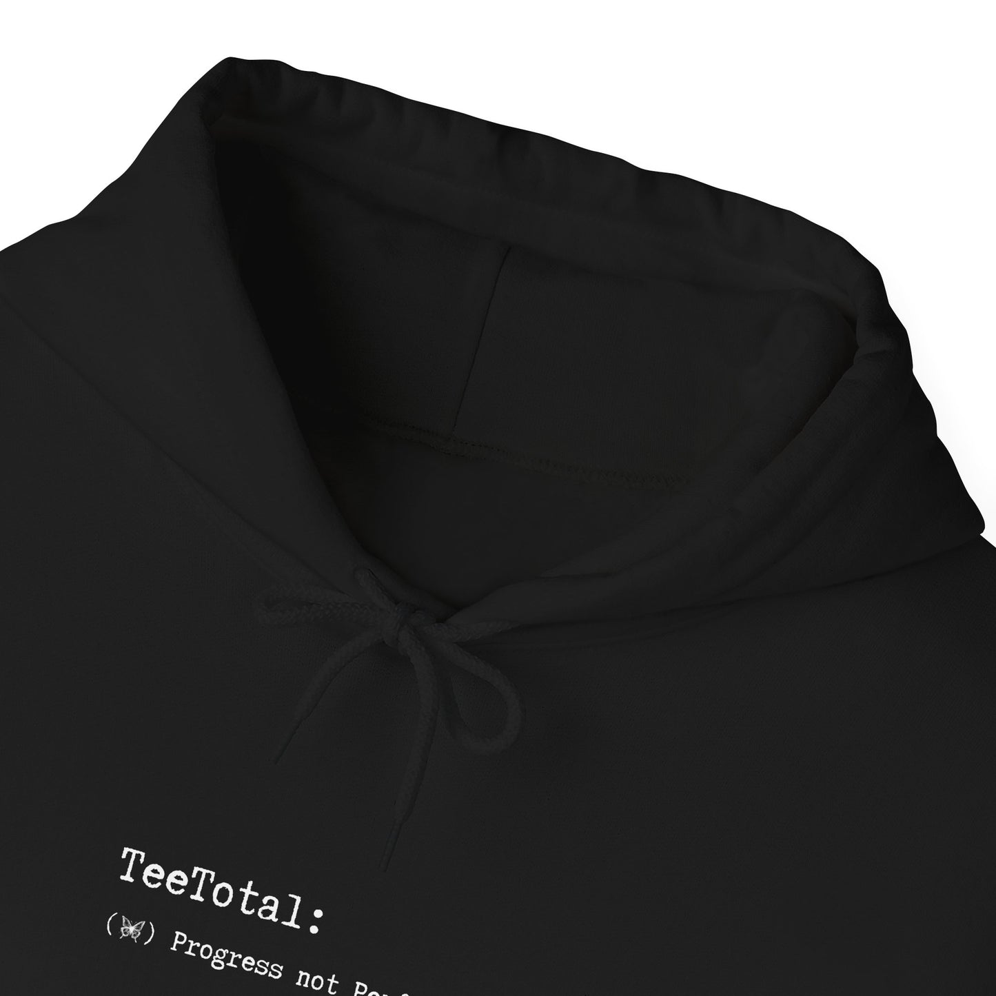 TEETOTAL LOGO COFFEE CLUB Unisex Heavy Blend™ Hooded Sweatshirt - Casual Comfort