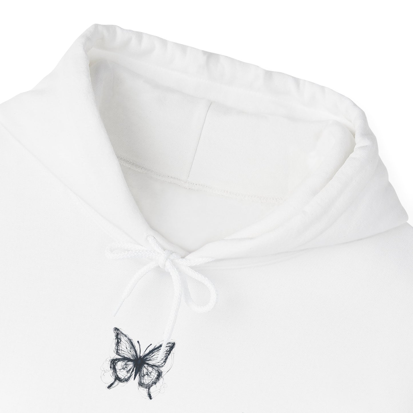 BUTTERFLY LOGO COFFEE CLUB Unisex Heavy Blend™ Hooded Sweatshirt - Casual Comfort