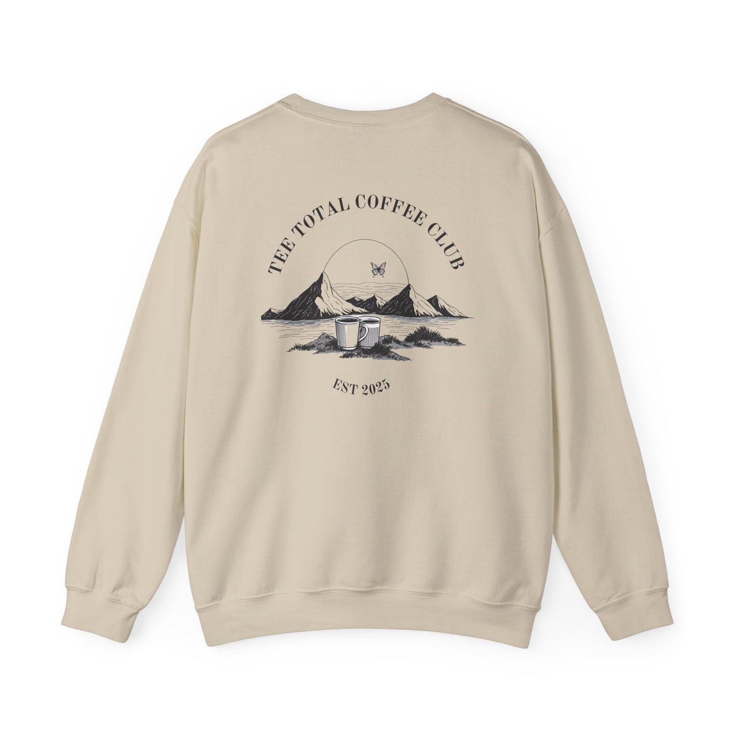 BUTTERFLY LOGO COFFEE CLUB ALL COLOURWAYS Copy of Unisex Heavy Blend™ Crewneck Sweatshirt