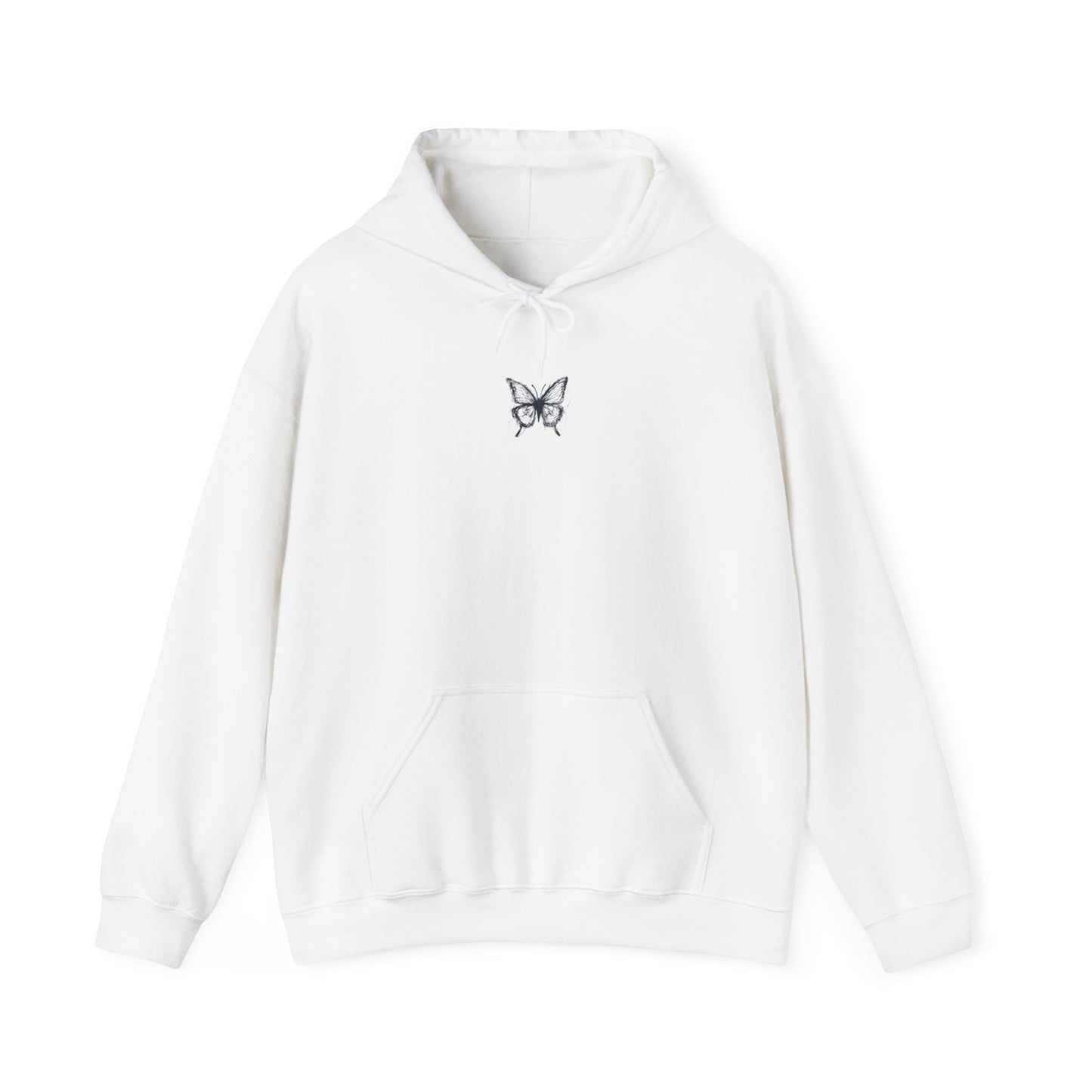 BUTTERFLY LOGO RUN CLUB Unisex Heavy Blend™ Hooded Sweatshirt