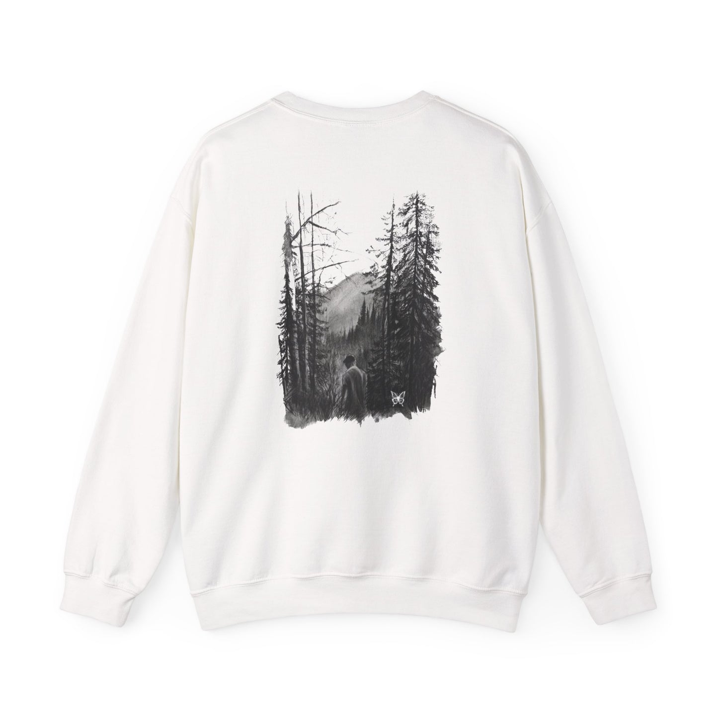 Tee Total Jumper - Forest Graphic - Unisex Heavy Blend™ Crewneck Sweatshirt