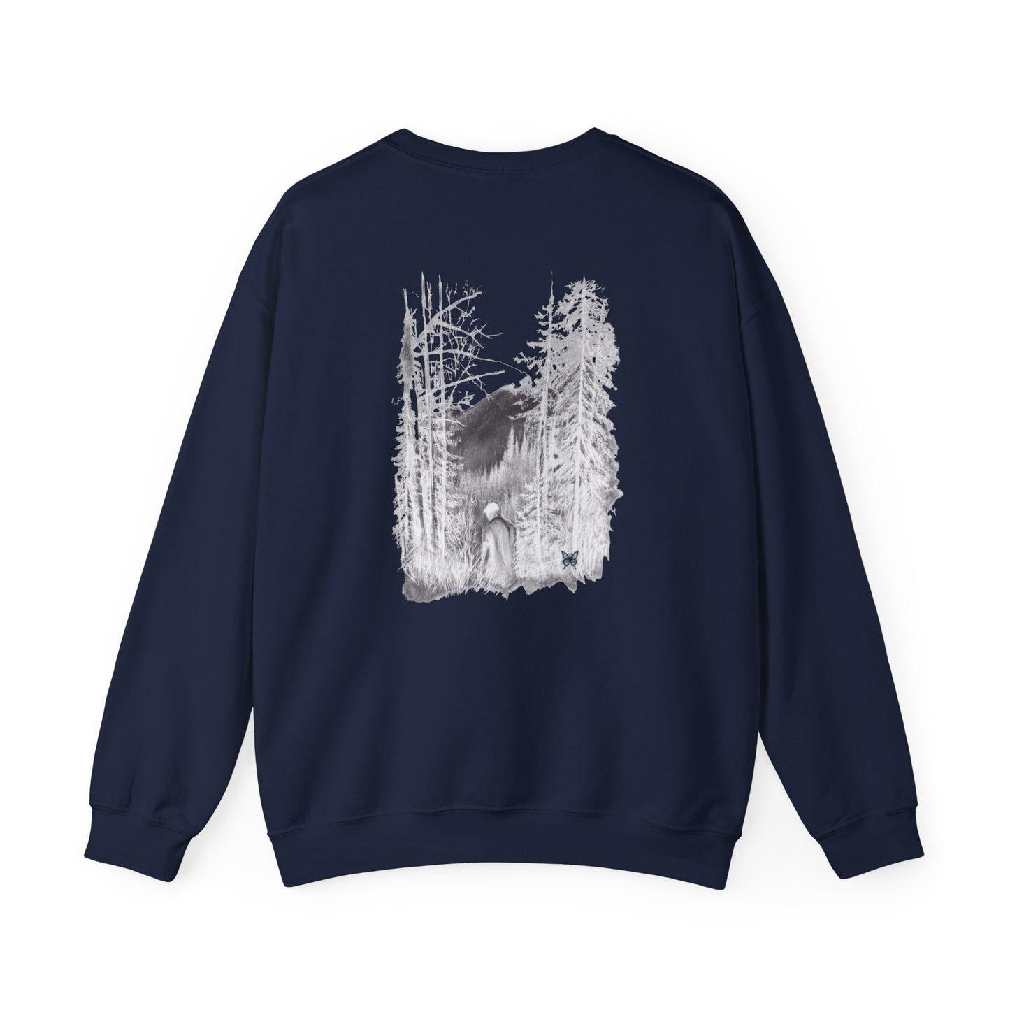 Tee Total Jumper - Forest Graphic - Unisex Heavy Blend™ Crewneck Sweatshirt